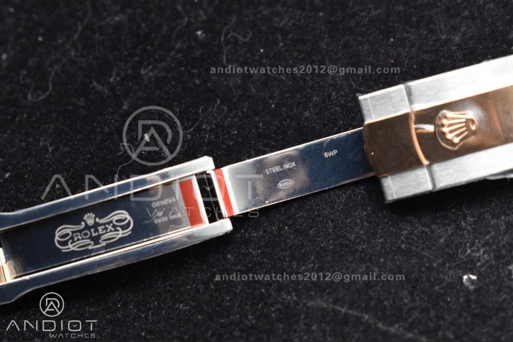 DateJust 36 126231 Clean 1:1 Best Edition 904L Steel Gray DIal Green Roman Marker on SS RG Jubilee Bracelet VR Original 567