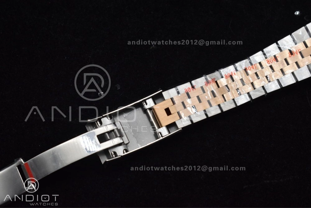 DateJust 36 126231 Clean 1:1 Best Edition 904L Steel Gray DIal Green Roman Marker on SS RG Jubilee Bracelet VR Original 567