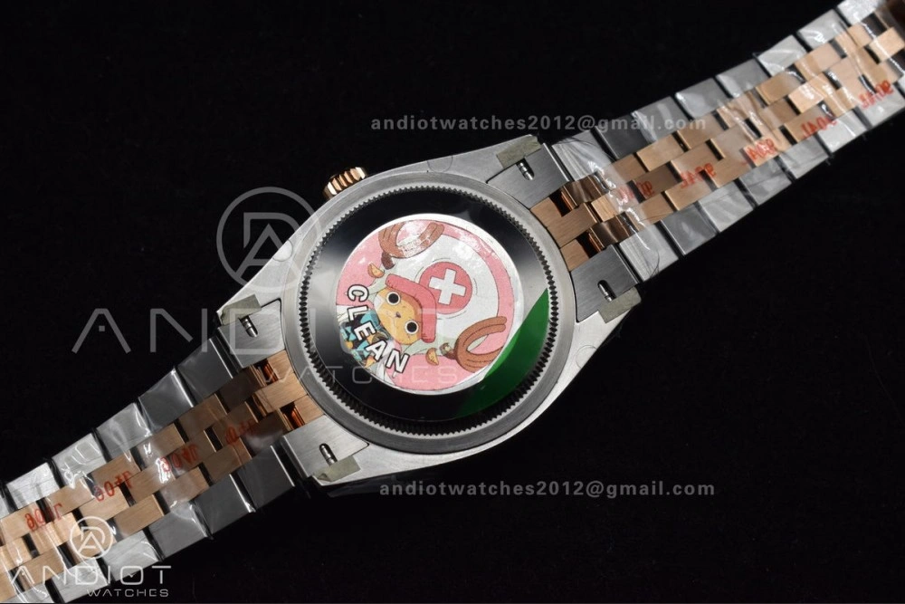 DateJust 36 126231 Clean 1:1 Best Edition 904L Steel Gray DIal Green Roman Marker on SS RG Jubilee Bracelet VR Original 567