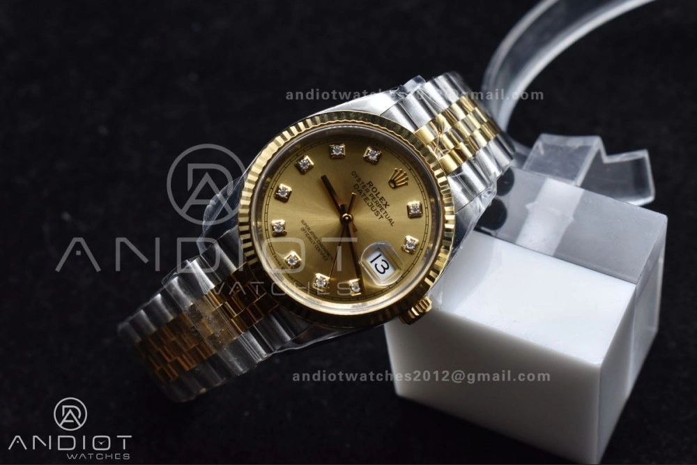 DateJust 36 126233 Clean 1:1 Best Edition 904L Steel YG Diamonds Dial on SS YG Jubilee Bracelet VR Versatile 558