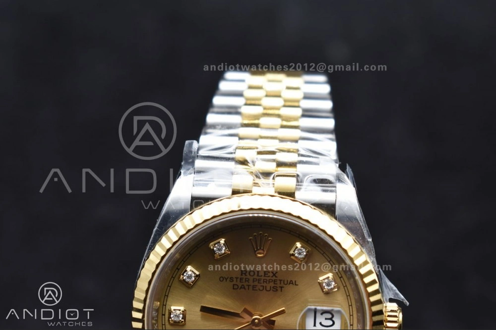 DateJust 36 126233 Clean 1:1 Best Edition 904L Steel YG Diamonds Dial on SS YG Jubilee Bracelet VR Versatile 558