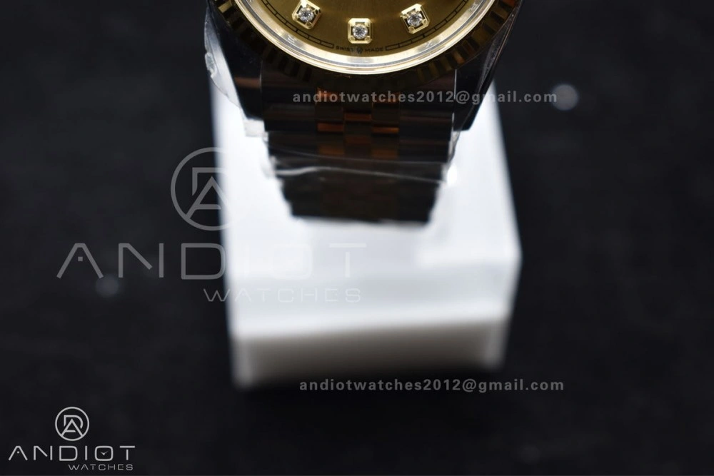 DateJust 36 126233 Clean 1:1 Best Edition 904L Steel YG Diamonds Dial on SS YG Jubilee Bracelet VR Versatile 558