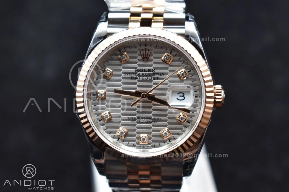 DateJust 36 126234 904L SS VSF 1:1 Best Edition Silver Dial Diamond Markers On Jubilee Bracelet VS TopPick 563