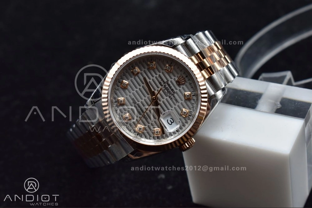 DateJust 36 126234 904L SS VSF 1:1 Best Edition Silver Dial Diamond Markers On Jubilee Bracelet VS TopPick 563