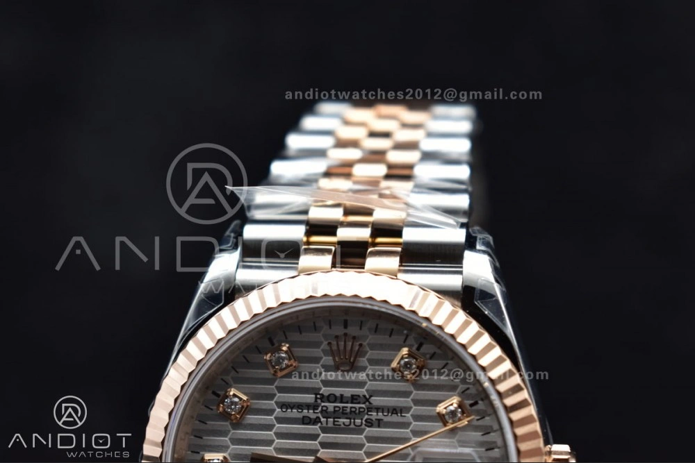 DateJust 36 126234 904L SS VSF 1:1 Best Edition Silver Dial Diamond Markers On Jubilee Bracelet VS TopPick 563