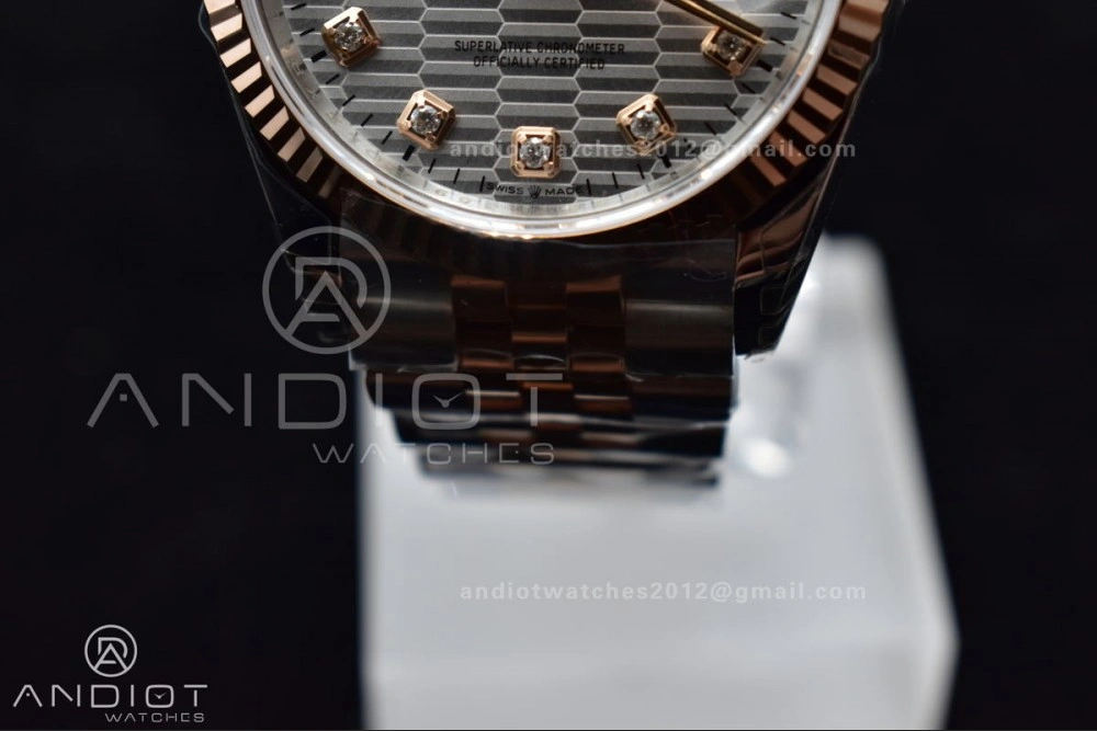DateJust 36 126234 904L SS VSF 1:1 Best Edition Silver Dial Diamond Markers On Jubilee Bracelet VS TopPick 563