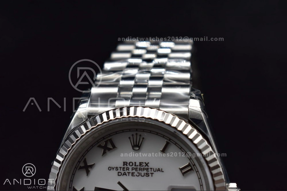 DateJust 36 126234 904L SS VSF 1:1 Best Edition White Dial Roman Markers on Jubilee Bracelet VS Neat 391