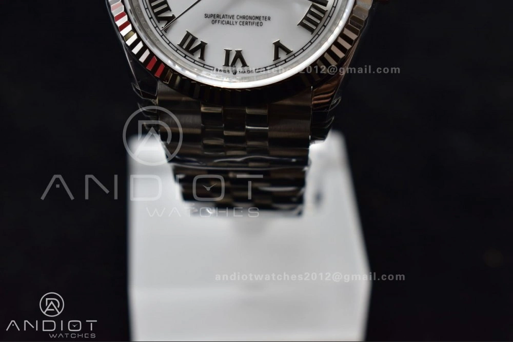 DateJust 36 126234 904L SS VSF 1:1 Best Edition White Dial Roman Markers on Jubilee Bracelet VS Neat 391