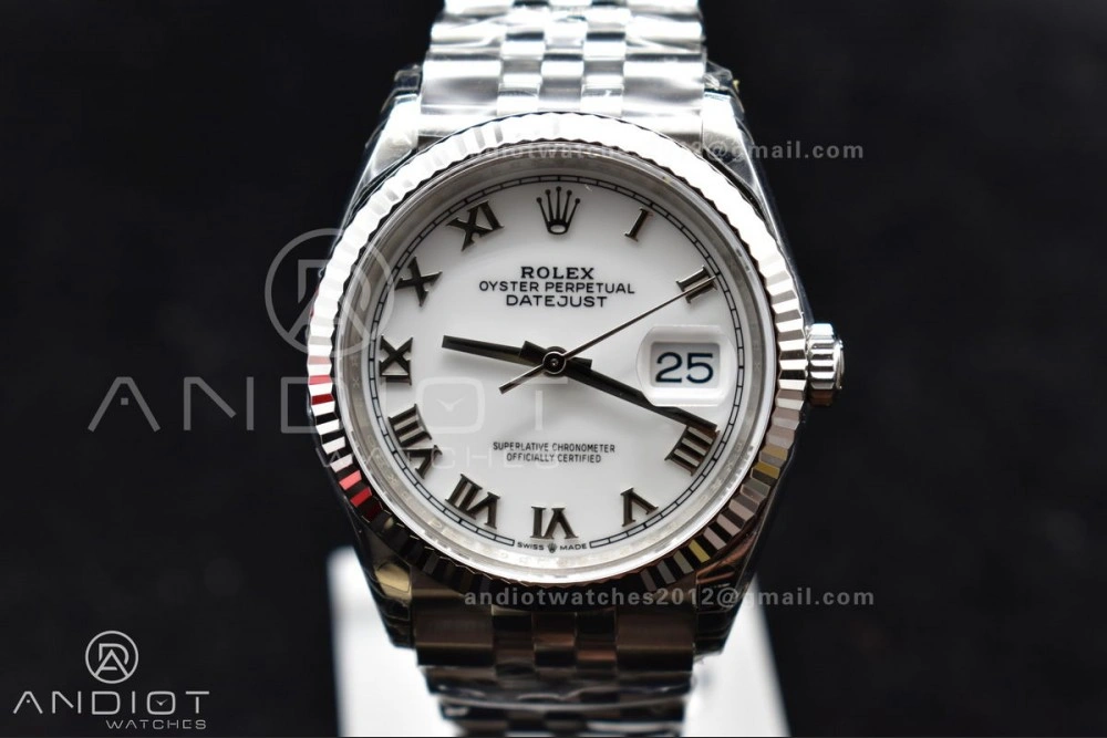 DateJust 36 126234 904L SS VSF 1:1 Best Edition White Dial Roman Markers on Jubilee Bracelet VS Neat 391