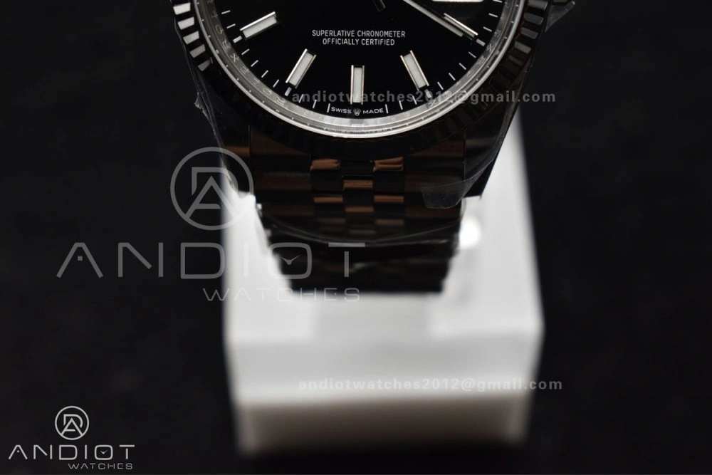 DateJust 36 126234 Clean 1:1 Best Edition 904L Steel Black Stick Dial on Jubilee Bracelet VR Attractive 559