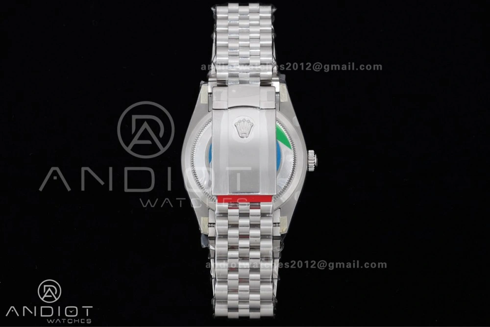 TechFriendly DateJust 36 126234 Clean 1:1 Best Edition 904L Steel Blue Texted Dial on Jubilee Bracelet SH 565