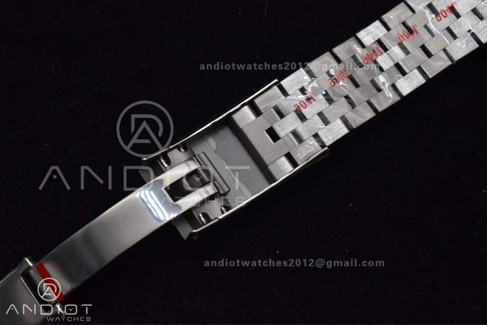 EasyMatch DateJust 36 126234 Clean 1:1 Best Edition 904L Steel Gray Dial Green Roman Markers on Jubilee Bracelet VR 562