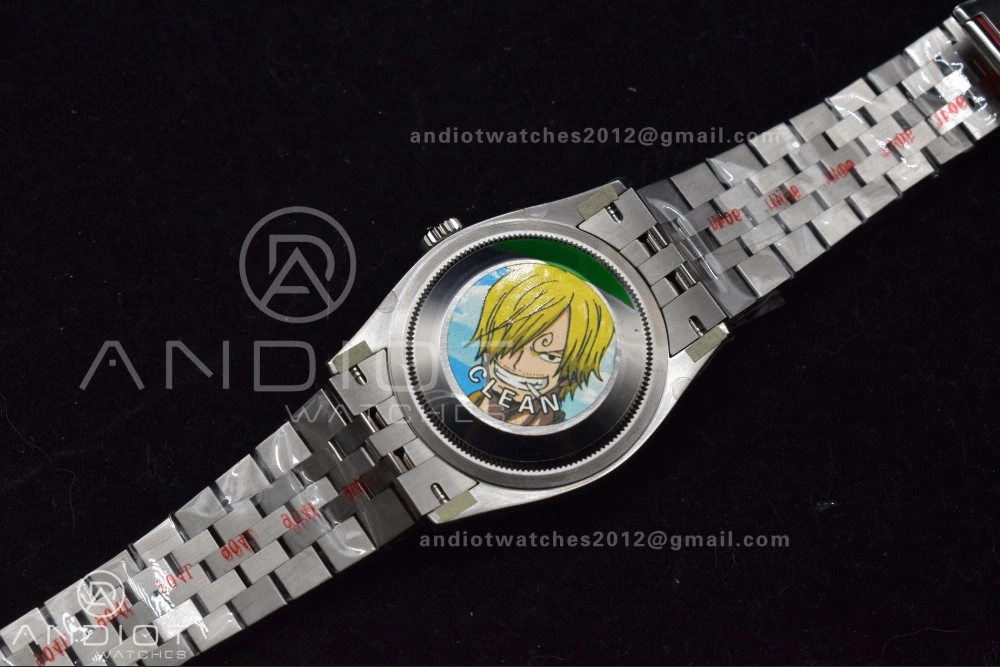 EasyMatch DateJust 36 126234 Clean 1:1 Best Edition 904L Steel Gray Dial Green Roman Markers on Jubilee Bracelet VR 562