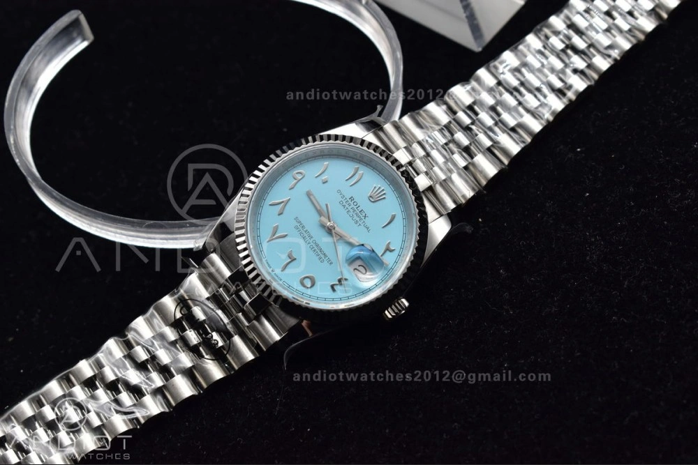 DateJust 36 126234 DIWF 1:1 Best Edition 904L Steel Tiffany Blue Dial Arabic Marker on Jubilee Bracelet SA Versatile 566