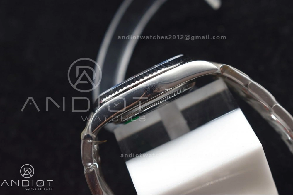 MultiPurpose DateJust 36 DIWF 1:1 Best Edition 904L Steel Blue Diamonds Dial on Oyster Bracelet SA 403