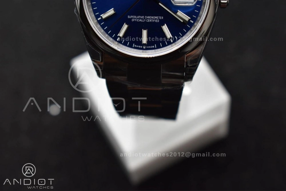 Colorful DateJust 36 SS 126200 904L Steel VSF 1:1 Best Edition Blue Dial on Oyster Bracelet VS 569