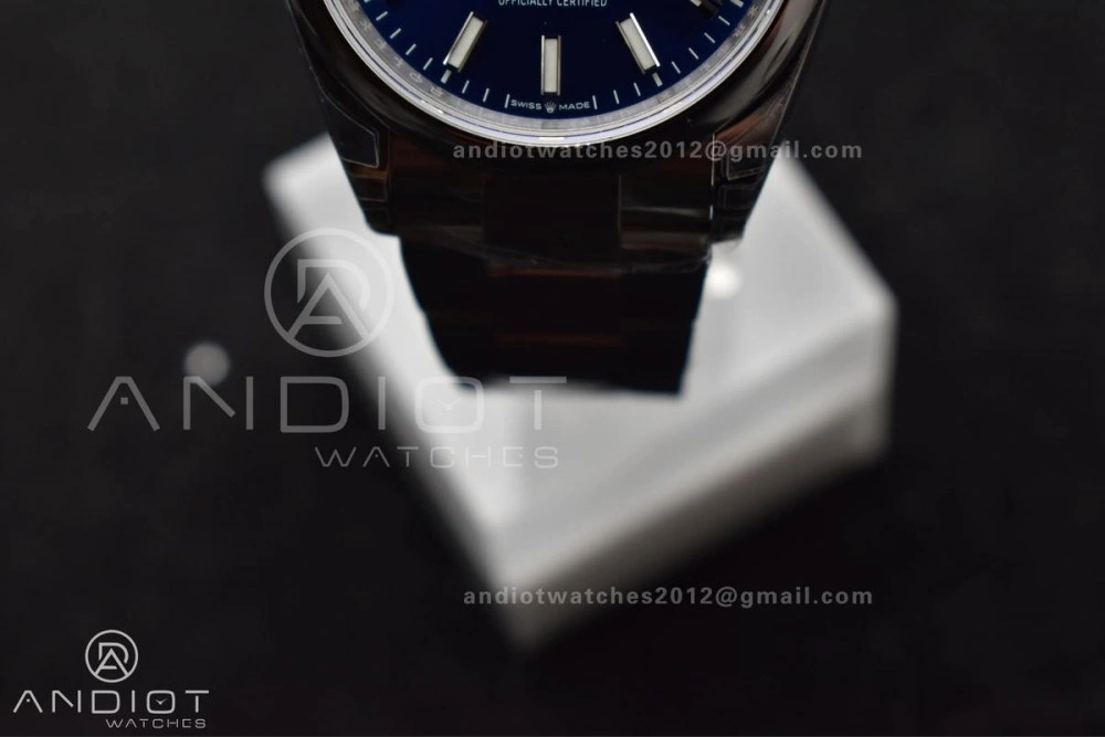 Colorful DateJust 36 SS 126200 904L Steel VSF 1:1 Best Edition Blue Dial on Oyster Bracelet VS 569