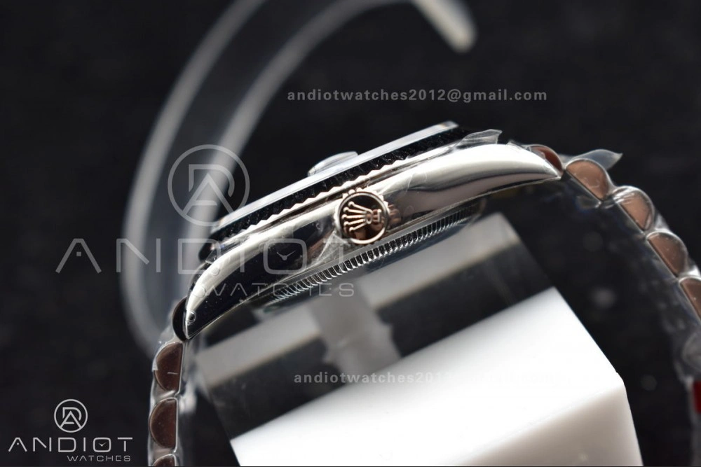 Bright DateJust 36 SS 126234 VSF 1:1 Best Edition 904L Steel Black Stick Dial on Jubilee Bracelet VS 417