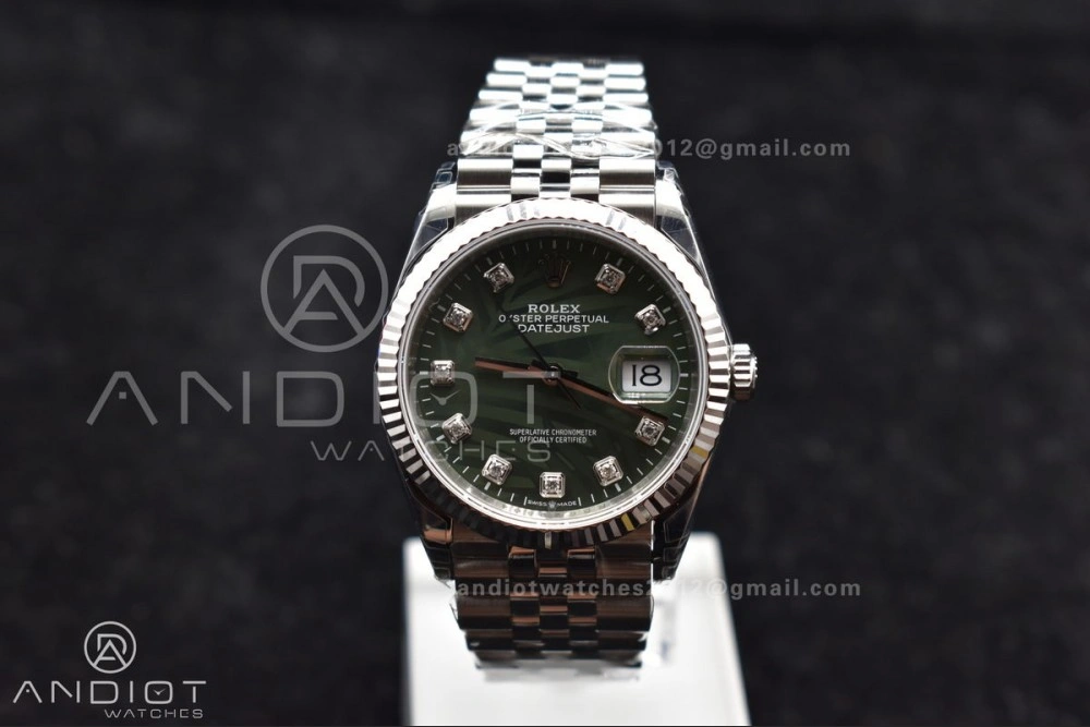 DateJust 36 SS 126234 VSF 1:1 Best Edition 904L Steel Green Diamond Dial On Jubilee Bracelet VS Timeless 573