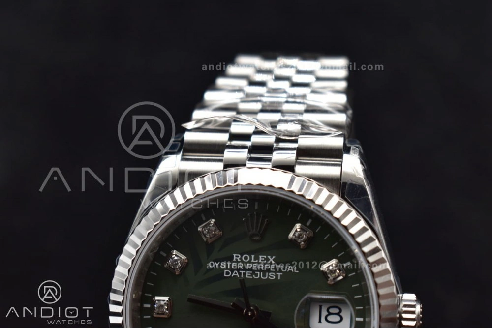 DateJust 36 SS 126234 VSF 1:1 Best Edition 904L Steel Green Diamond Dial On Jubilee Bracelet VS Timeless 573