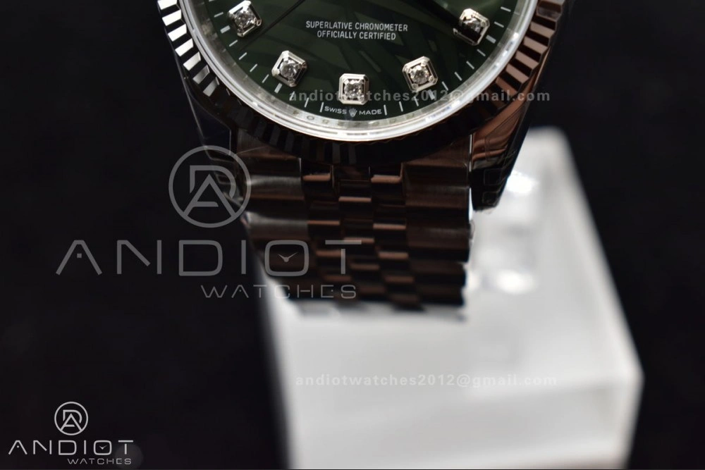 DateJust 36 SS 126234 VSF 1:1 Best Edition 904L Steel Green Diamond Dial On Jubilee Bracelet VS Timeless 573