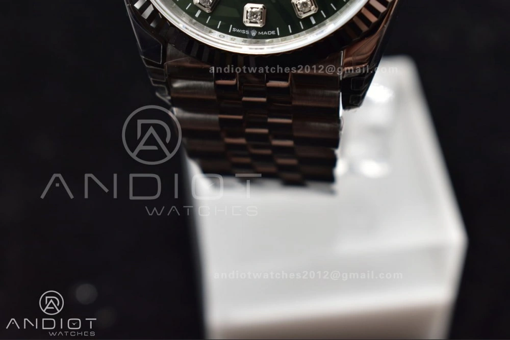 DateJust 36 SS 126234 VSF 1:1 Best Edition 904L Steel Green Diamond Dial On Jubilee Bracelet VS Timeless 573