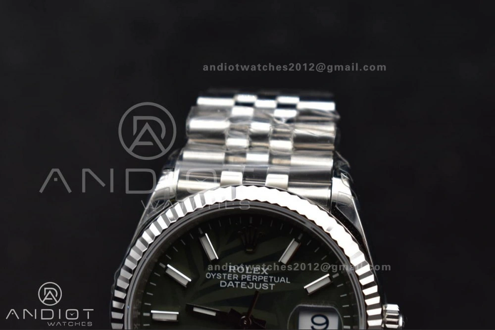 DateJust 36 SS 126234 VSF 1:1 Best Edition 904L Steel Green Leaf Dial on Jubilee Bracelet VS Trendsetting 576