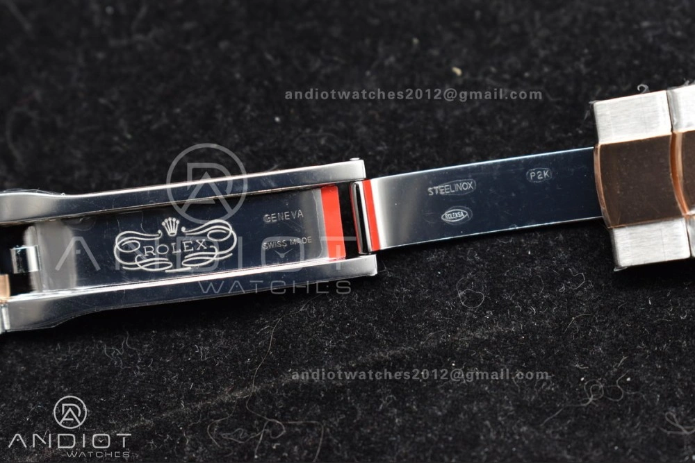 FreshLook DateJust 36 SS 126281rbr VSF 1:1 Best Edition 904L Steel RG Roman Dial on Jubilee Bracelet VS 572