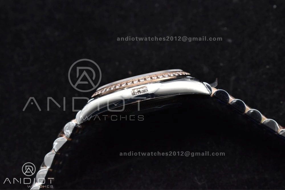 Casual DateJust 36 SS 126281rbr VSF 1:1 Best Edition 904L Steel Silver Textured Dial on Jubilee Bracelet VS 574