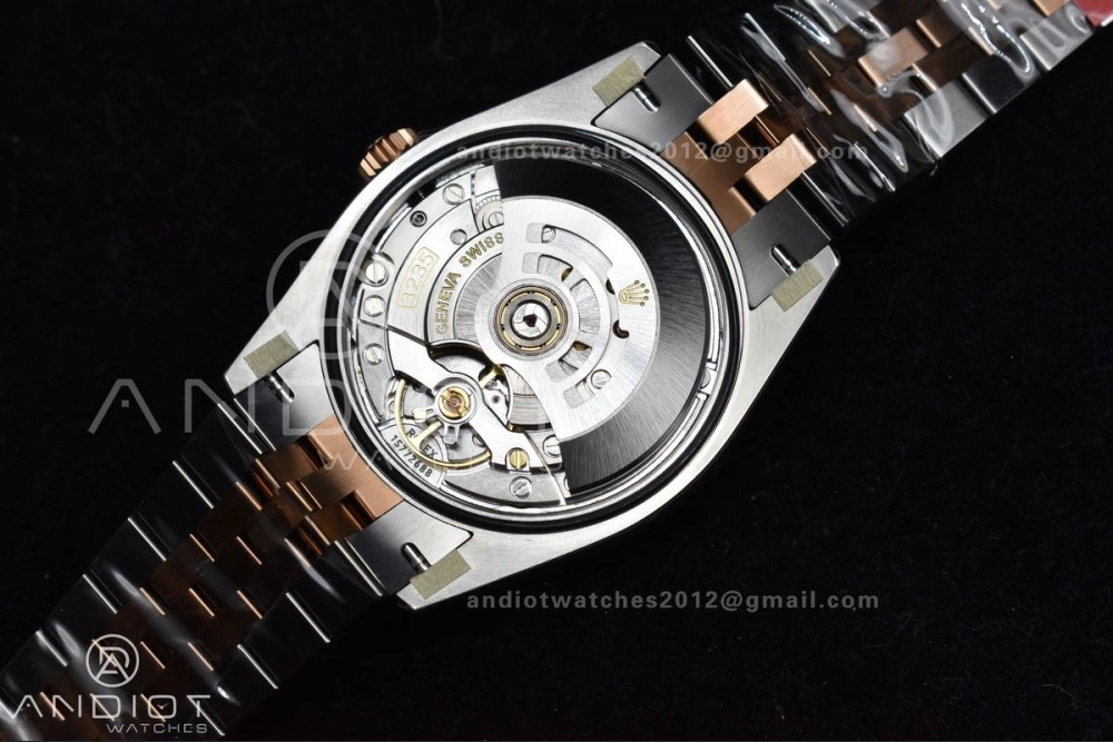 Casual DateJust 36 SS 126281rbr VSF 1:1 Best Edition 904L Steel Silver Textured Dial on Jubilee Bracelet VS 574
