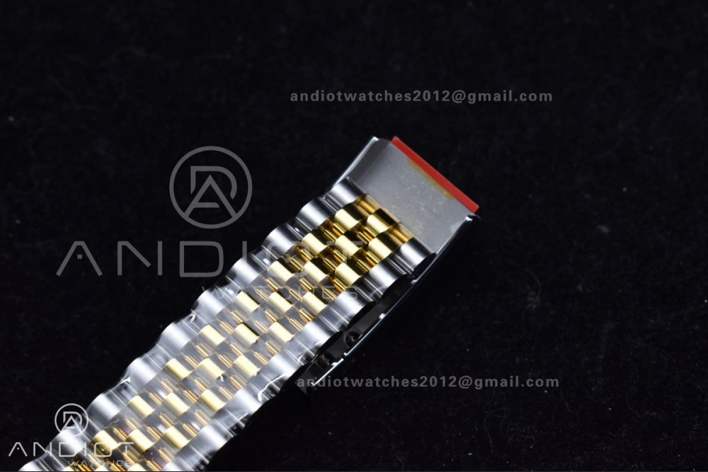 FashionForward DateJust 36 SS 126283rbr VSF 1:1 Best Edition 904L Steel YG Textured Dial on Jubilee Bracelet VS 575