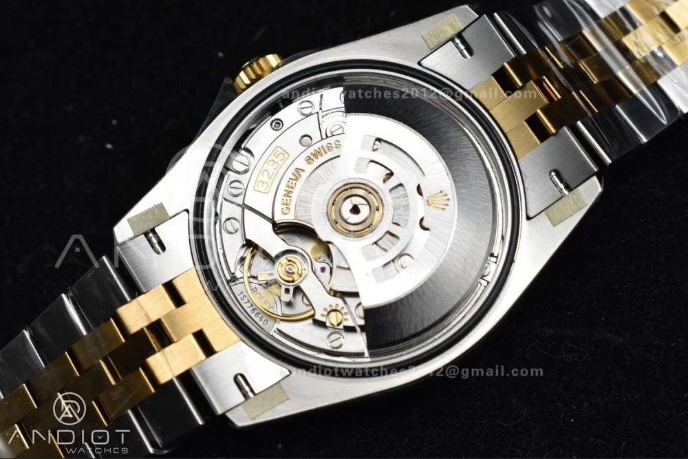 FashionForward DateJust 36 SS 126283rbr VSF 1:1 Best Edition 904L Steel YG Textured Dial on Jubilee Bracelet VS 575