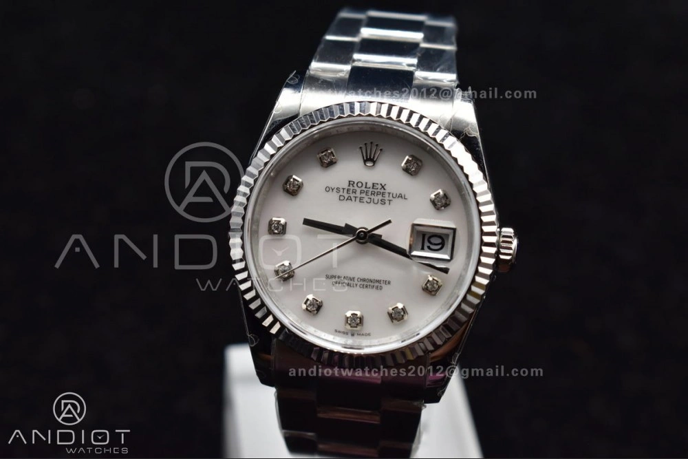 DateJust 36 SS BPF 1:1 Best Edition 316F Steel Oyster Diamond Dial On Jubilee Bracelet A HighQuality 580
