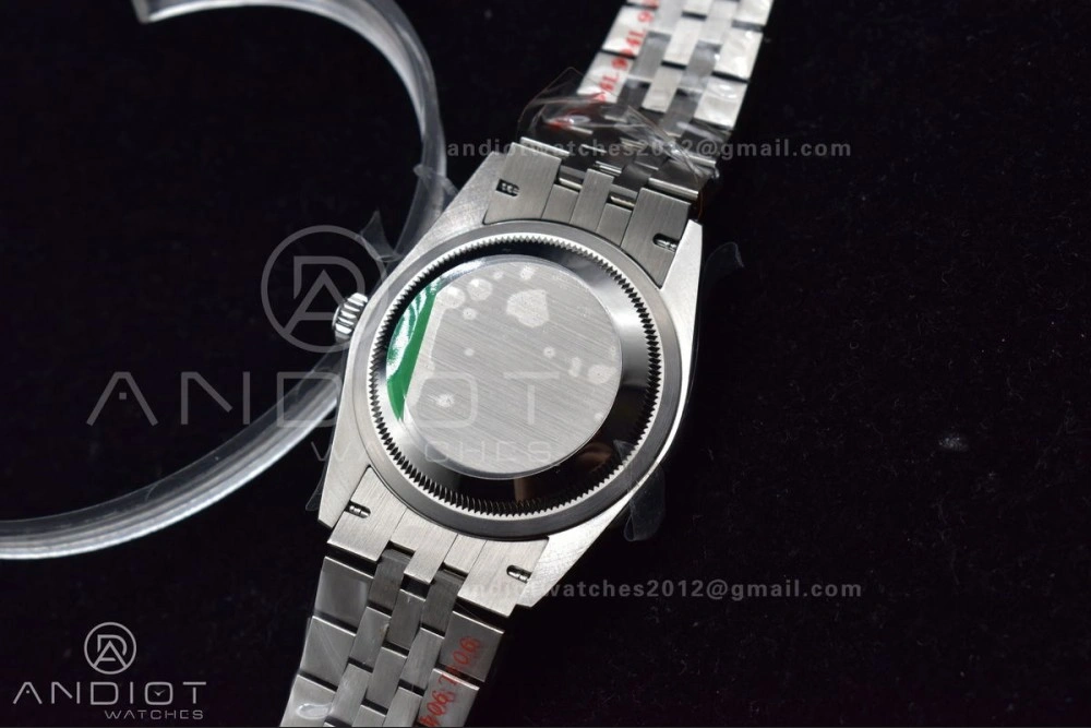 Affordable DateJust 36 SS DIWF 1:1 Best Edition 904L Steel Pink Arabic Dial on Jubilee Bracelet SA 581