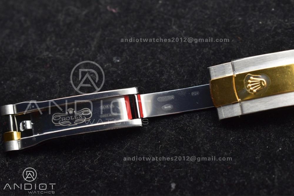 ModernLook DateJust 36 SS RG 126231 VSF 1:1 Best Edition 904L Steel Gray Dial Green Roman Marker on Jubilee Bracelet VS 578