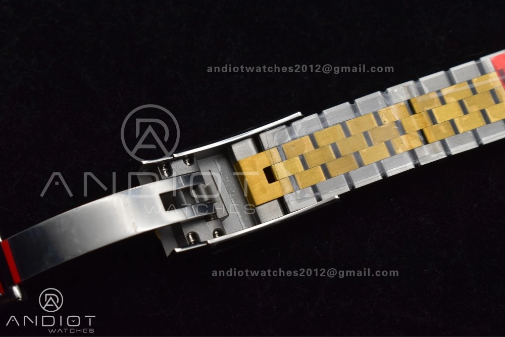 ModernLook DateJust 36 SS RG 126231 VSF 1:1 Best Edition 904L Steel Gray Dial Green Roman Marker on Jubilee Bracelet VS 578