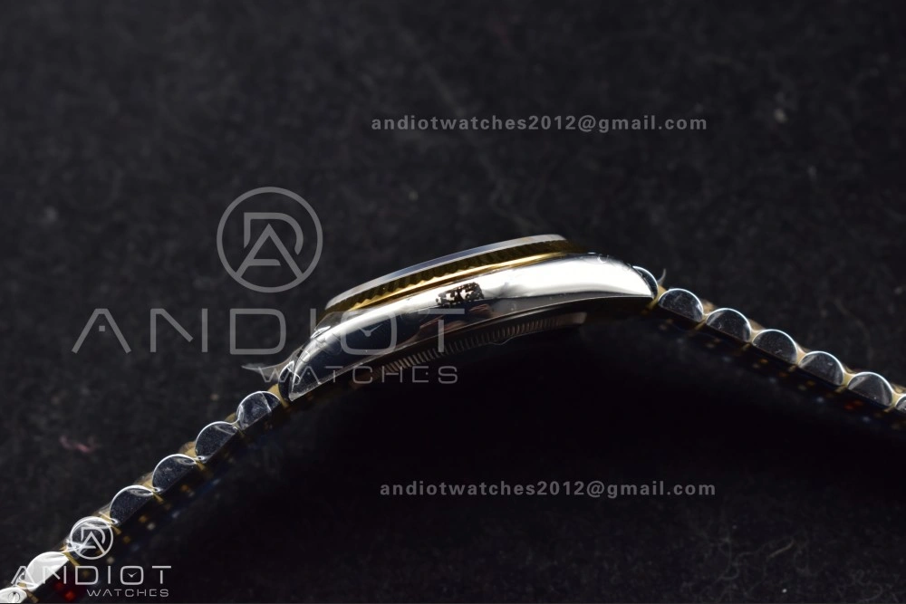 ModernLook DateJust 36 SS RG 126231 VSF 1:1 Best Edition 904L Steel Gray Dial Green Roman Marker on Jubilee Bracelet VS 578
