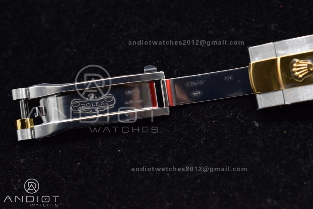Elegant DateJust 36 SS YG 126231 VSF 1:1 Best Edition 904L Steel Gold Textured Dial on Jubilee Bracelet VS 592