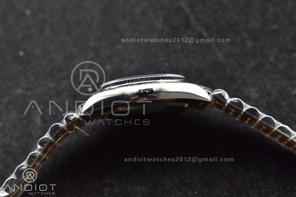 EasyMatch DateJust 36mm 126234 904L SS VSF 1:1 Best Edition Blue Checked Dial on Jubilee Bracelet VS 583