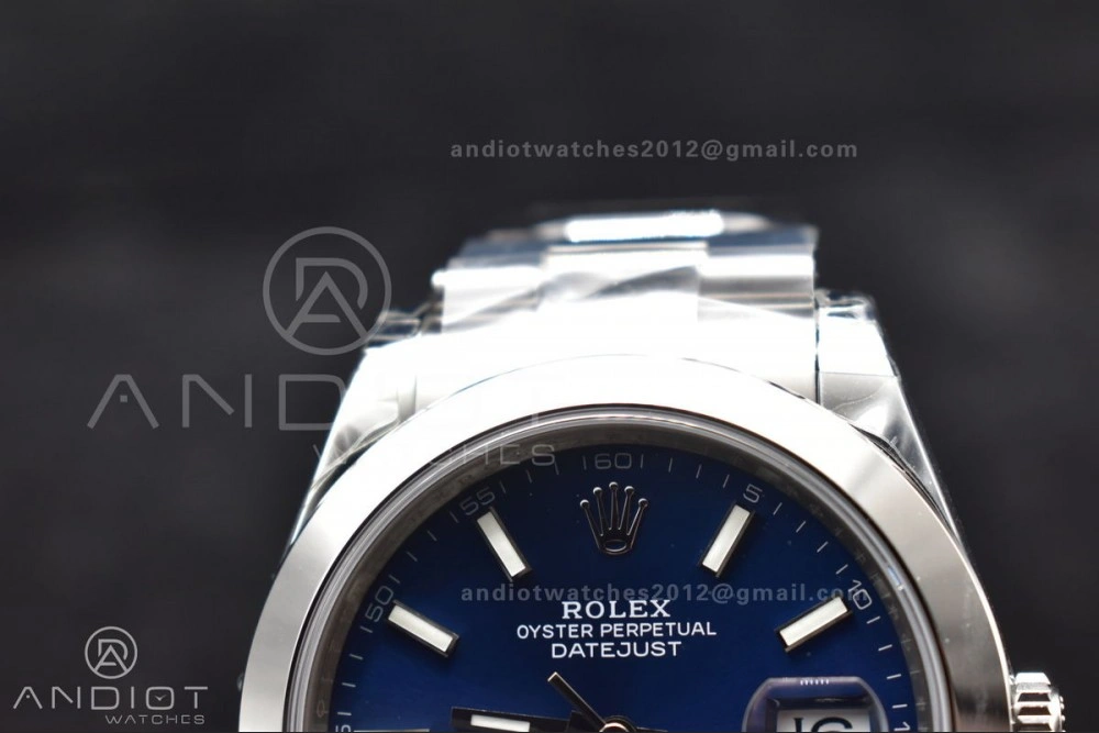 DateJust 41 126300 904L SS VSF 1:1 Best Edition Blue Dial on Oyster Bracelet VS Casual 584