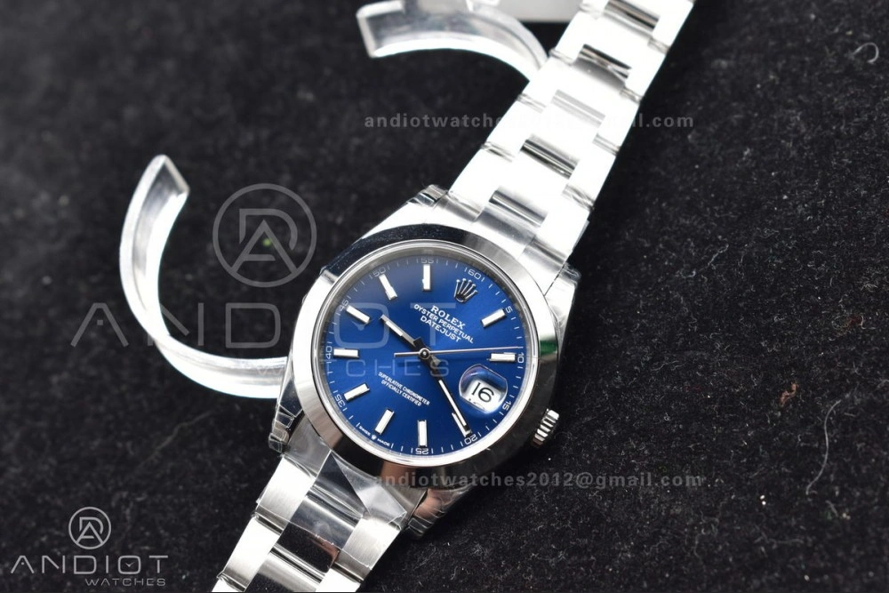 DateJust 41 126300 904L SS VSF 1:1 Best Edition Blue Dial on Oyster Bracelet VS Casual 584