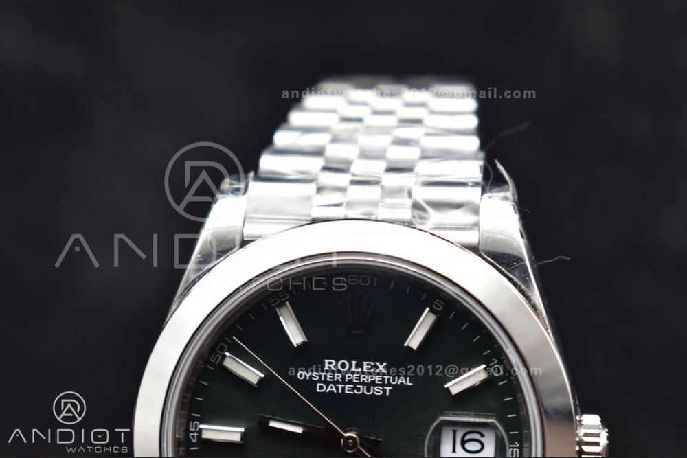 RelaxedFit DateJust 41 126300 904L SS VSF 1:1 Best Edition Green Dial On Jubilee Bracelet VS 587