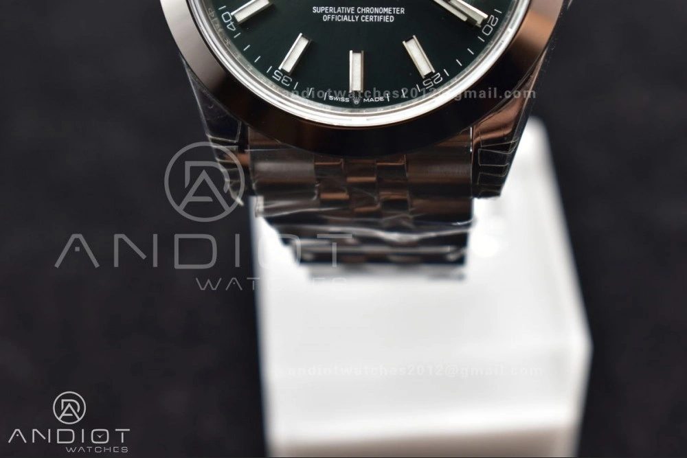 RelaxedFit DateJust 41 126300 904L SS VSF 1:1 Best Edition Green Dial On Jubilee Bracelet VS 587
