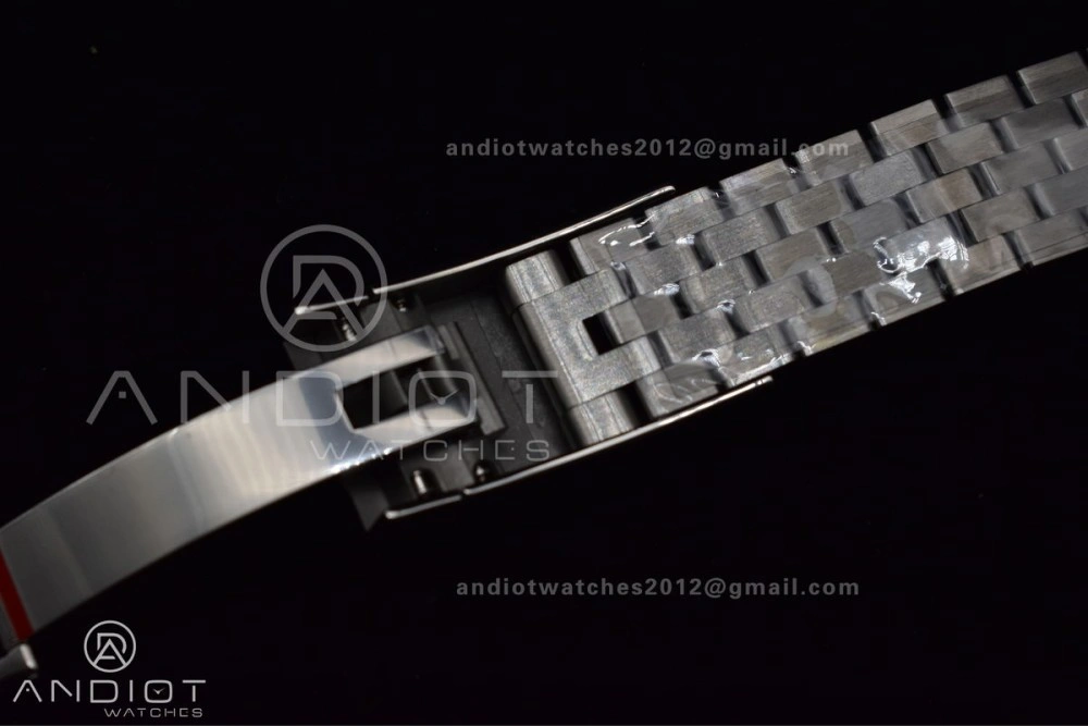 EasyCare DateJust 41 126330 904L SS VSF 1:1 Best Edition Gray Dial Green Roman on Jubilee Bracelet VS 585