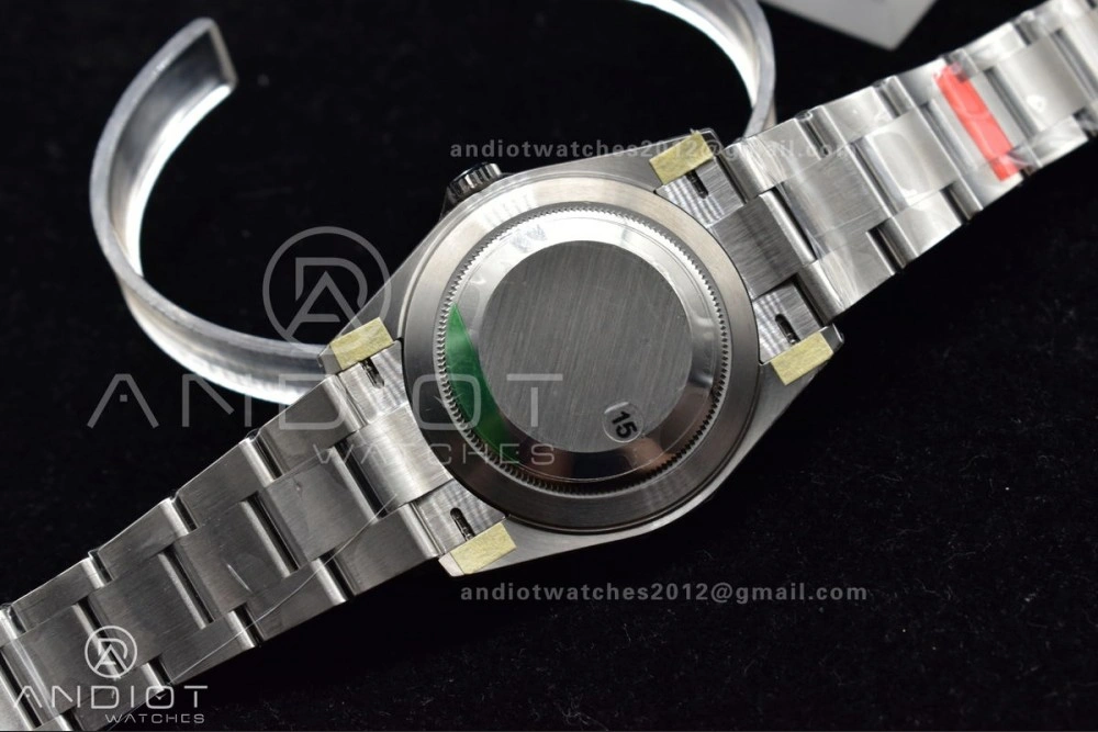 HighPerformance DateJust 41 126330 904L SS VSF 1:1 Best Edition Gray Dial Green Roman on Oyster Bracelet VS 590