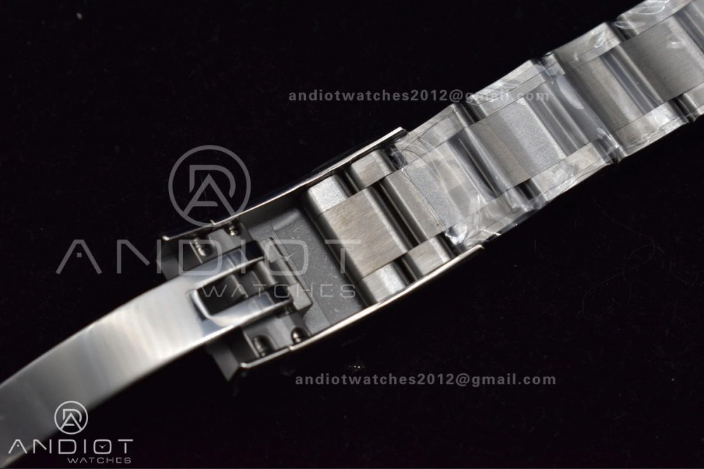 HighPerformance DateJust 41 126330 904L SS VSF 1:1 Best Edition Gray Dial Green Roman on Oyster Bracelet VS 590