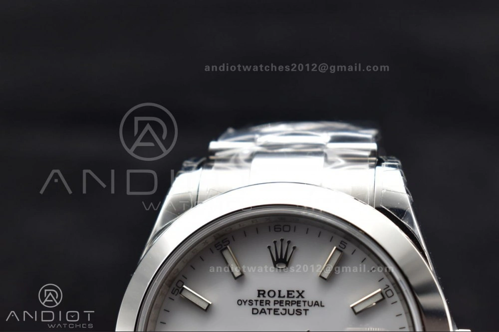 DateJust 41 126330 904L SS VSF 1:1 Best Edition White Dial on Oyster Bracelet VS GoodFit 594