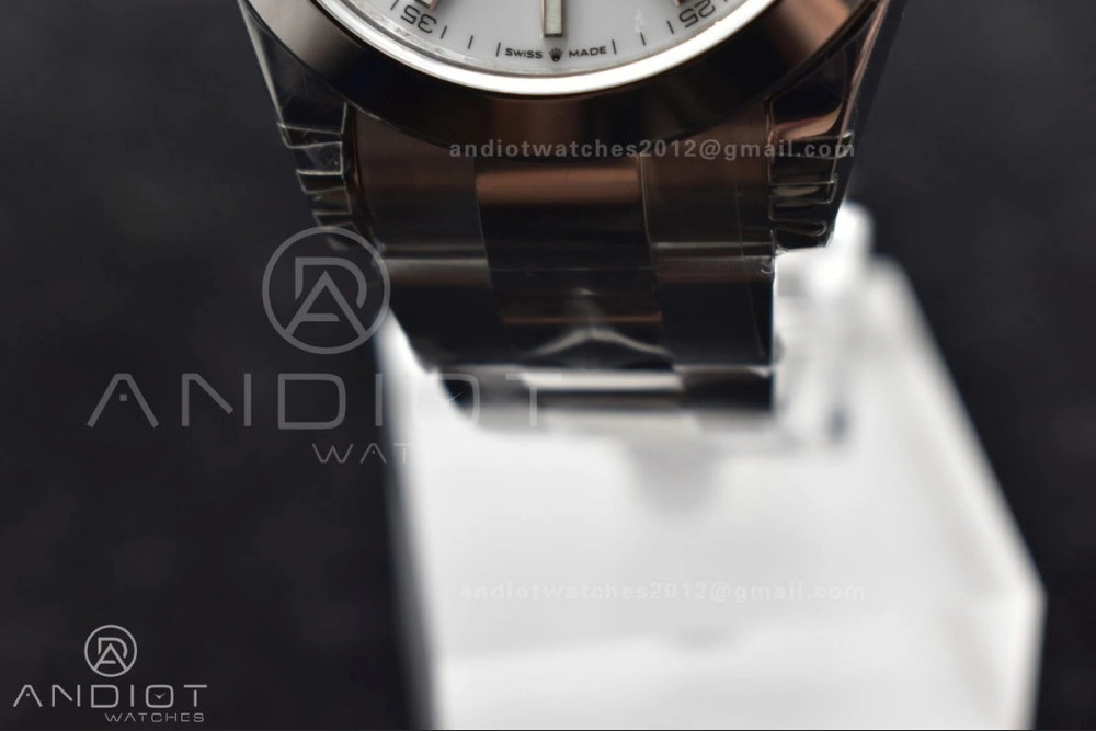 DateJust 41 126330 904L SS VSF 1:1 Best Edition White Dial on Oyster Bracelet VS GoodFit 594