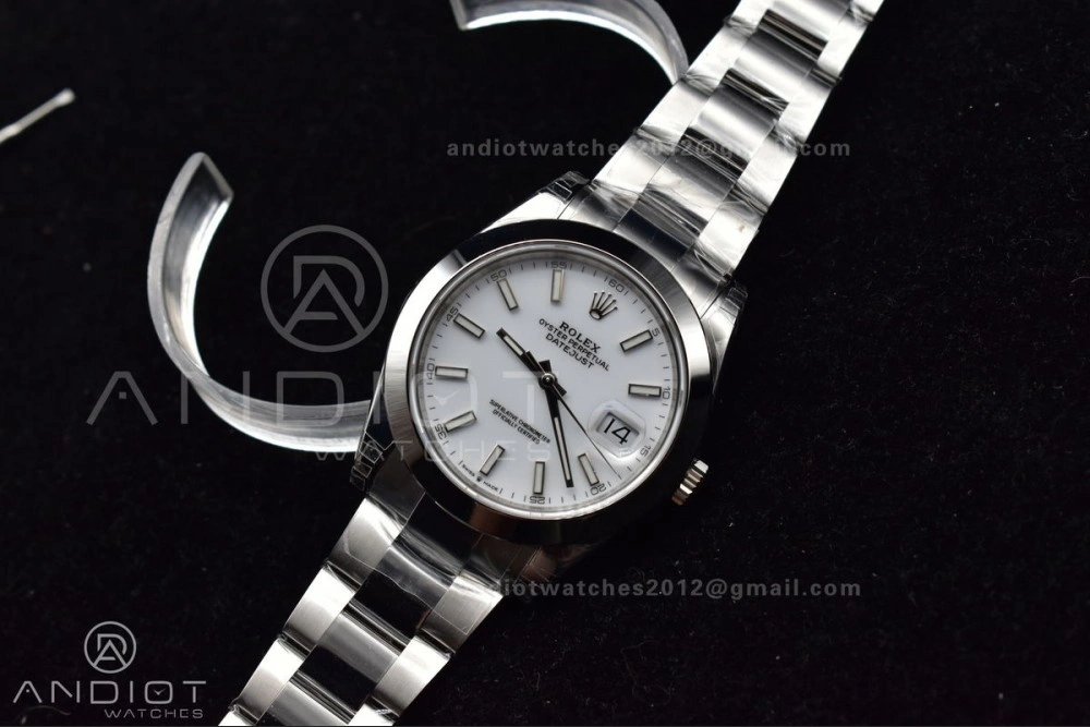 DateJust 41 126330 904L SS VSF 1:1 Best Edition White Dial on Oyster Bracelet VS GoodFit 594