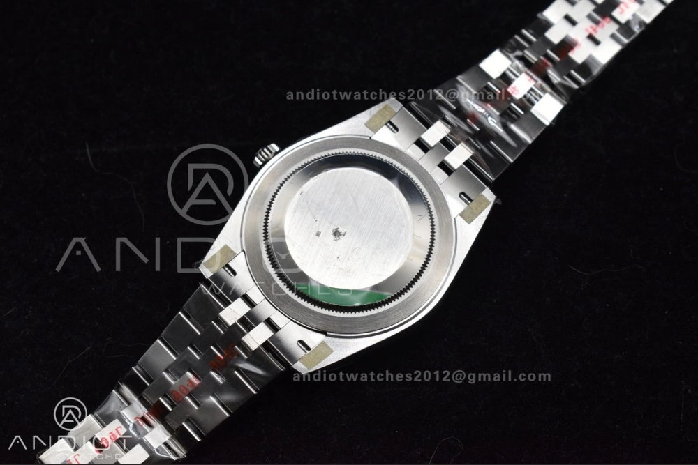 Breathable DateJust 41 126330 Wimbledon 904L SS ARF 1:1 Best Edition Gray Dial Green Roman On Jubilee Bracelet Vr 589